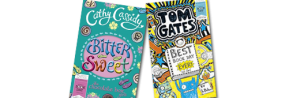 book covers of Tom Gates and Bittersweet World Book Day Books