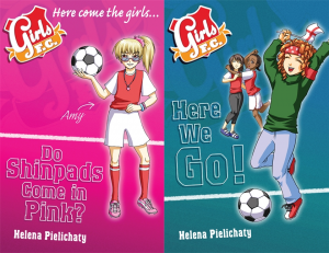 Cover images for the final two Girls FC books