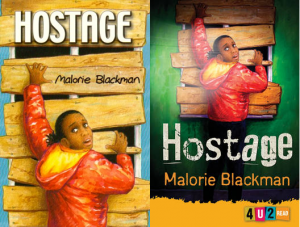 Book covers for Hostage