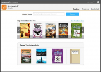 Screenshot for Accelerated Reader book discovery