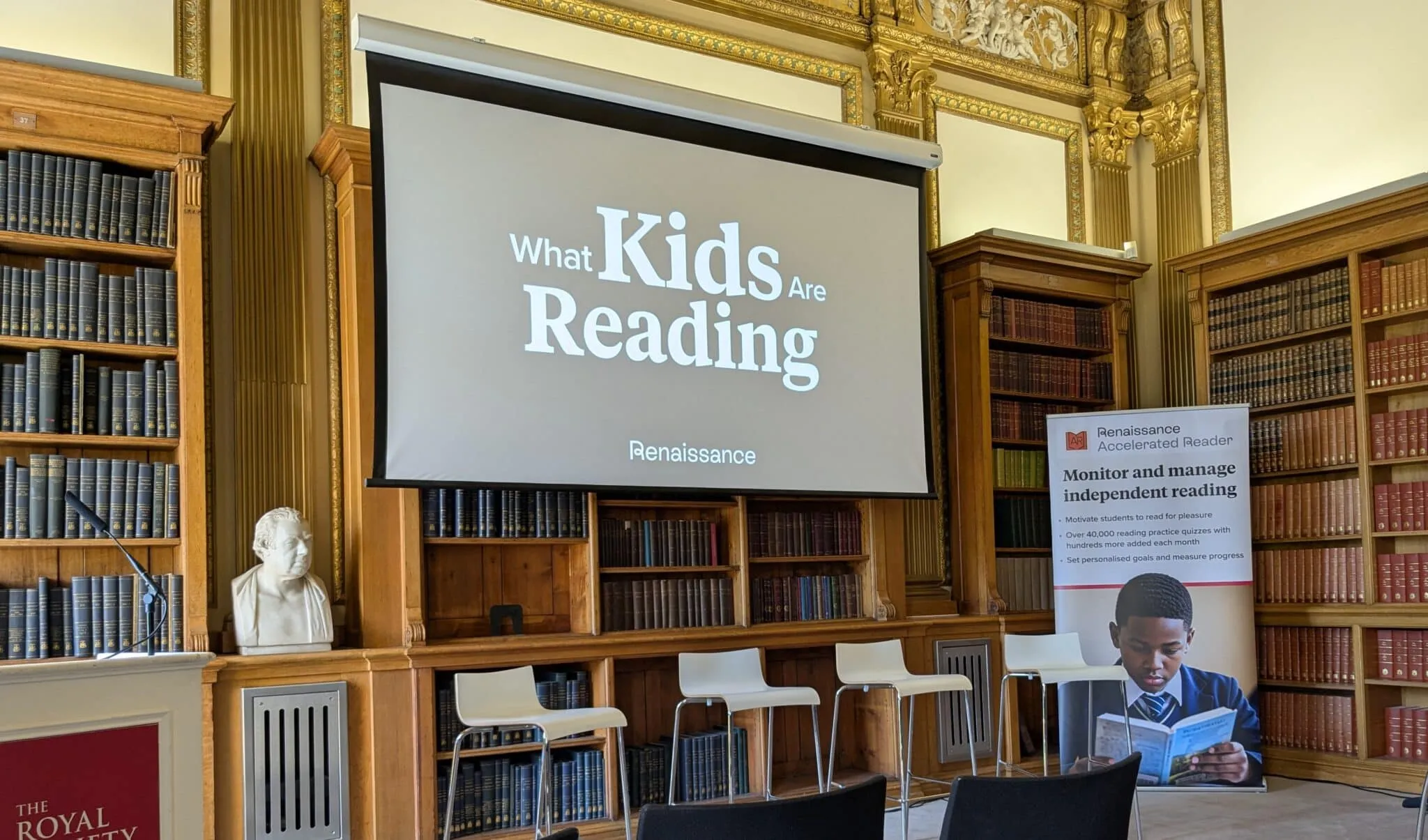 What Kids Are Reading special event at The Royal Society in London on Thursday 10 July 2025