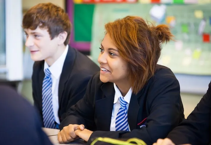 Students in classroom