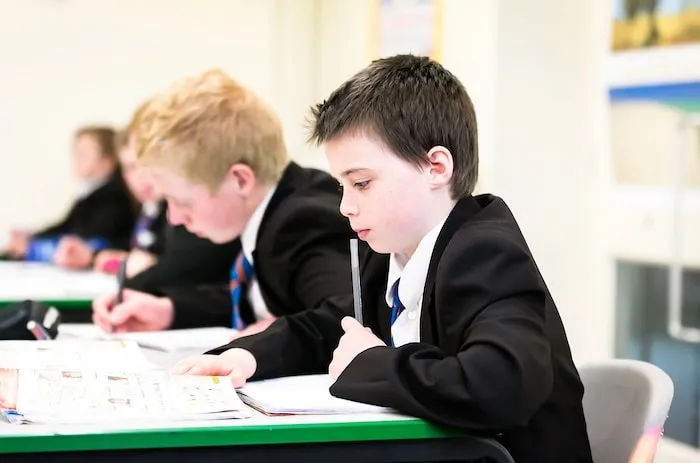 Students in classroom